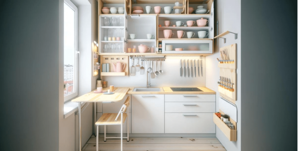 How to Maximize Space in Small Kitchens